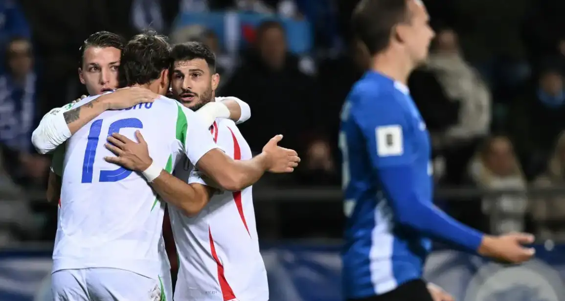 L’Italia vince 3-1 in Estonia, segnano Kean, Raspadori e Pio Esposito