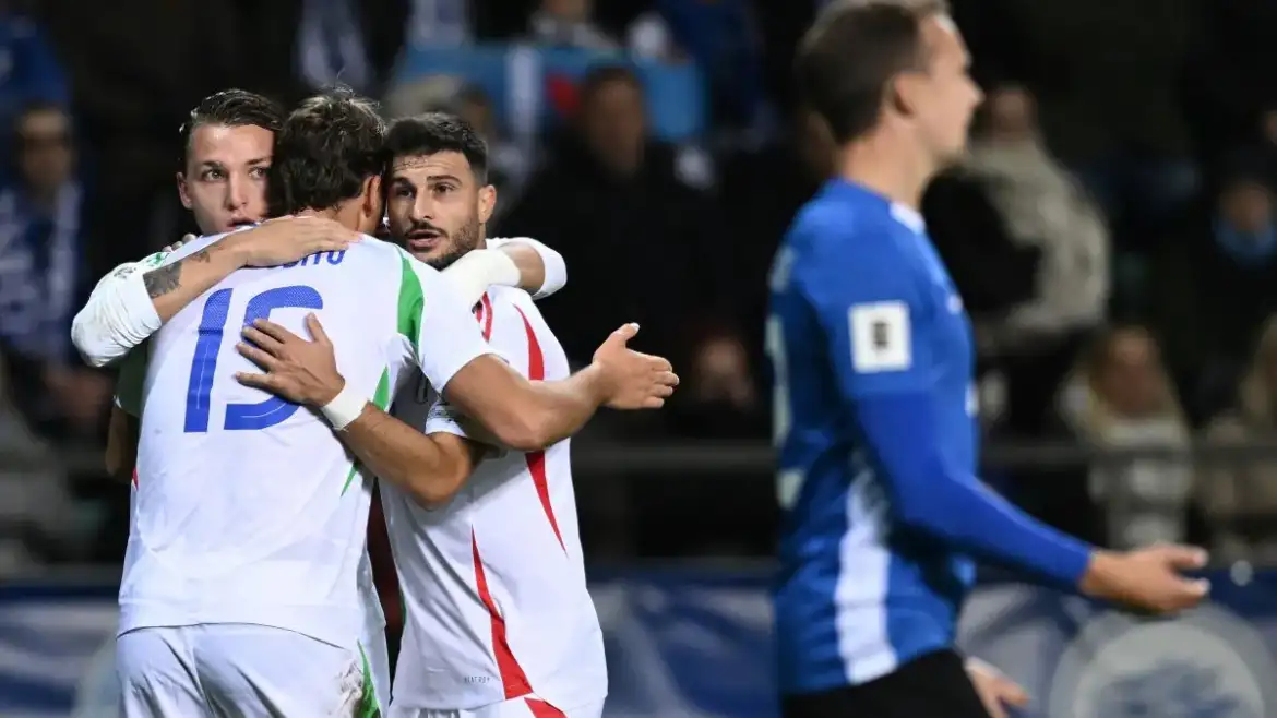 L’Italia vince 3-1 in Estonia, segnano Kean, Raspadori e Pio Esposito