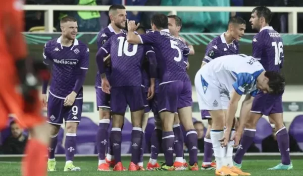 Fiorentina-Bruges 3-2, decide Nzola nel recupero